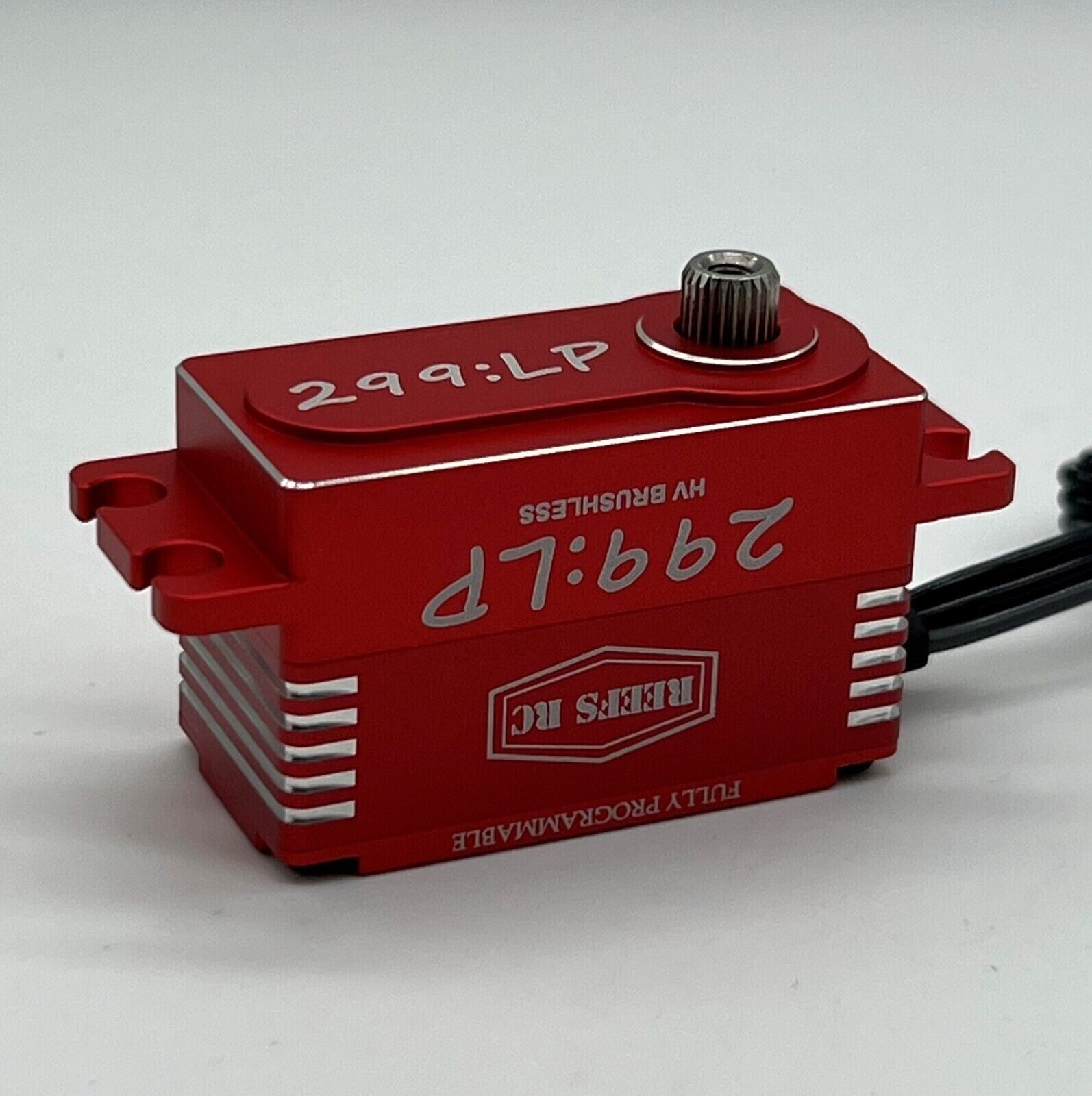 REEFS RC Special Red Edition 299LP High Torque Speed Low Profile brushless Servo