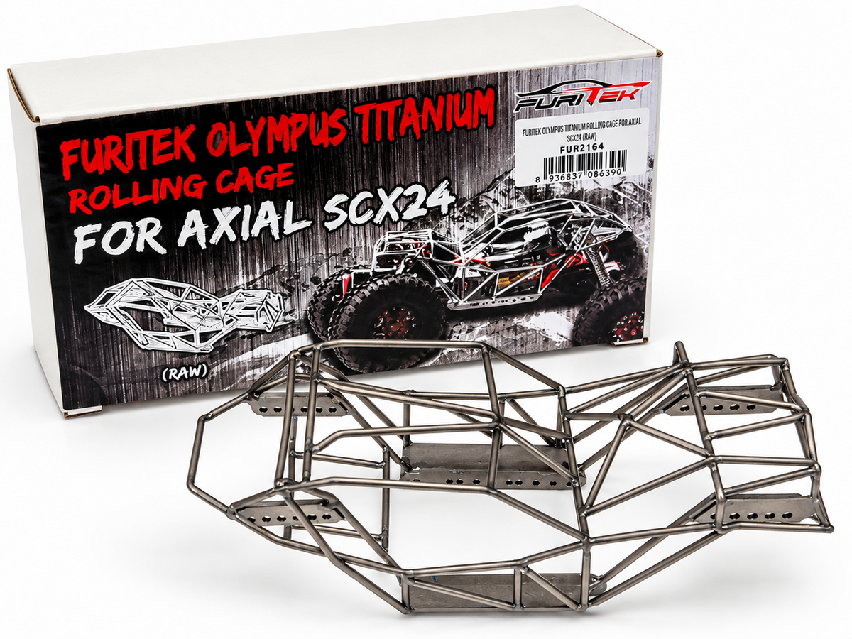 Furitek OLYMPUS Titanium Rolling Cage for Axial SCX24 Raw FRU2164 2164