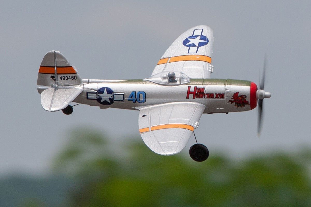 Rage RC P-47 P47 Thunderbolt Micro RTF RC Ready To Fly Airplane w/PASS System