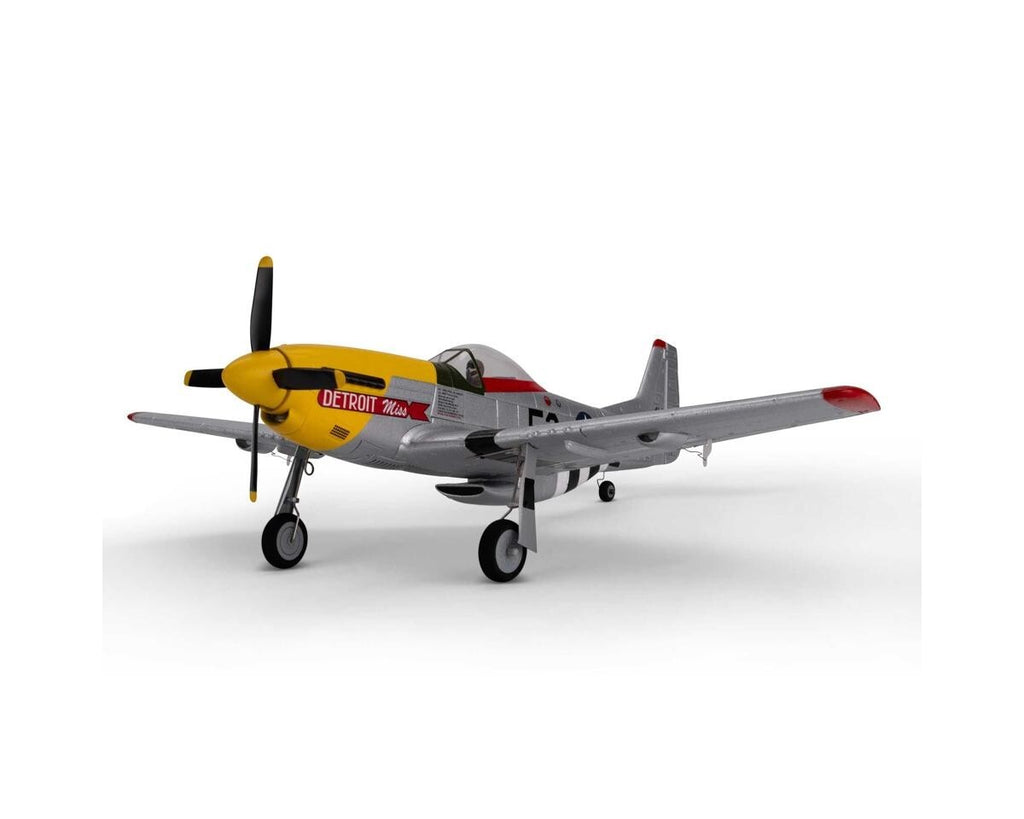E-flite Eflite UMX P-51D Mustang "Detroit Miss" Basic BNF Electric Airplane