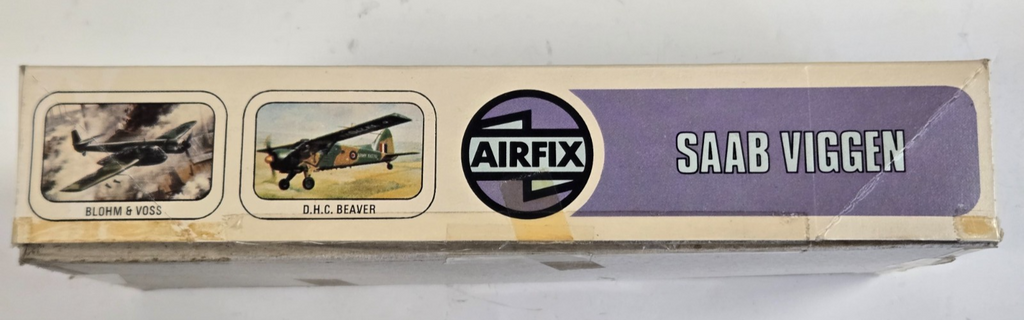 Airfix 1/27 SAAB Viggen Cat No. 395 Code No. 03015-1