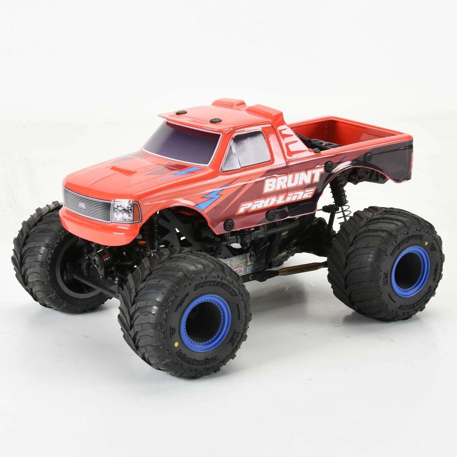1/18 Pre-Cut Brunt Tough-Color Red Body for Losi Mini LMT PRO365812 Pro-Line
