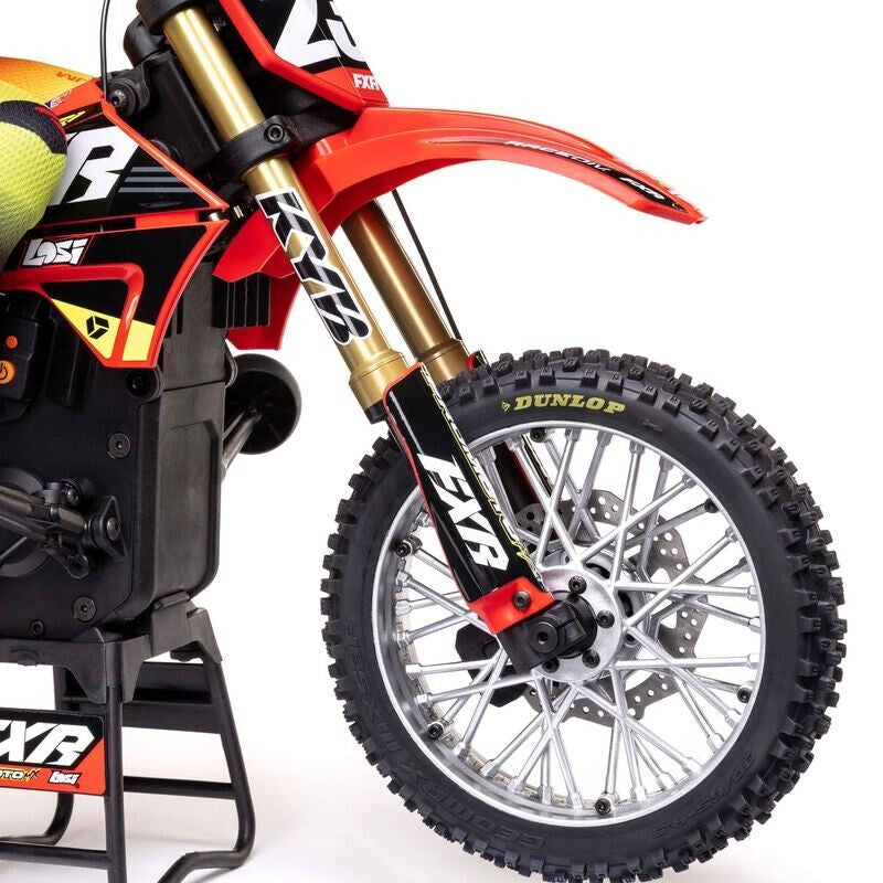 Losi Promoto-MX RTR 1/4 Brushless Dirt Bike (FXR) w/2.4GHz DX3PM Radio & MS6X Sy