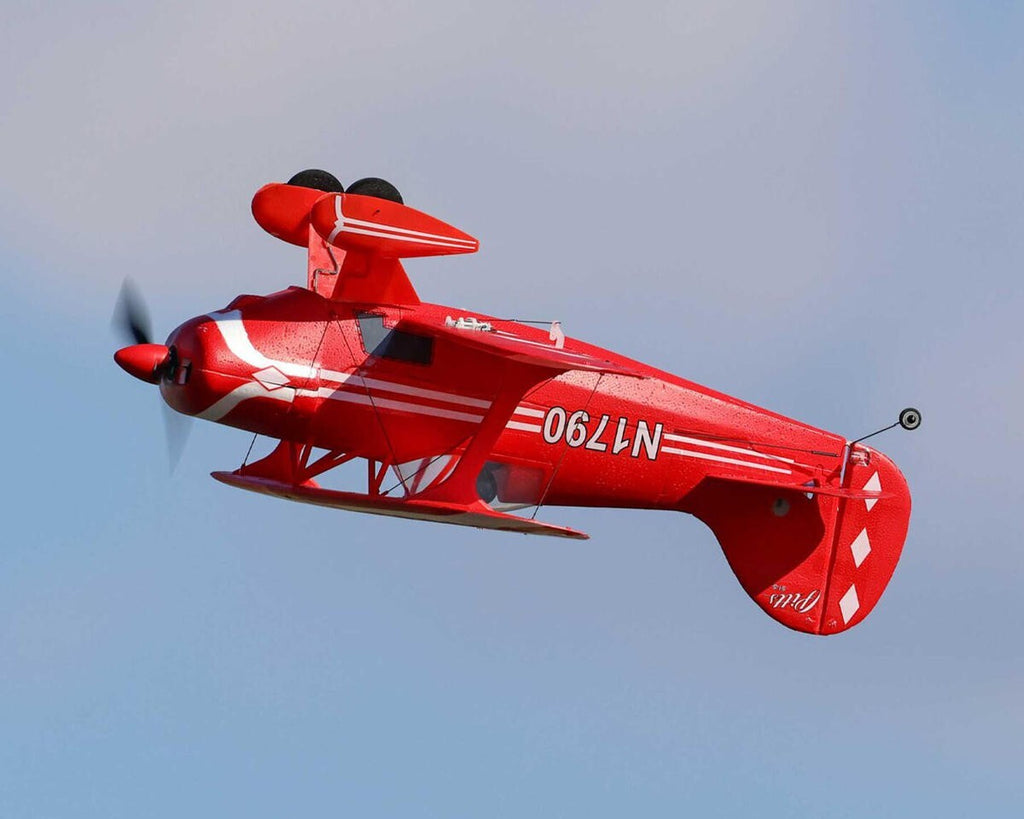 E-flite UMX Pitts S-1S Bind-N-Fly BNF Electric Airplane w/AS3X & SAFE EFLU15250
