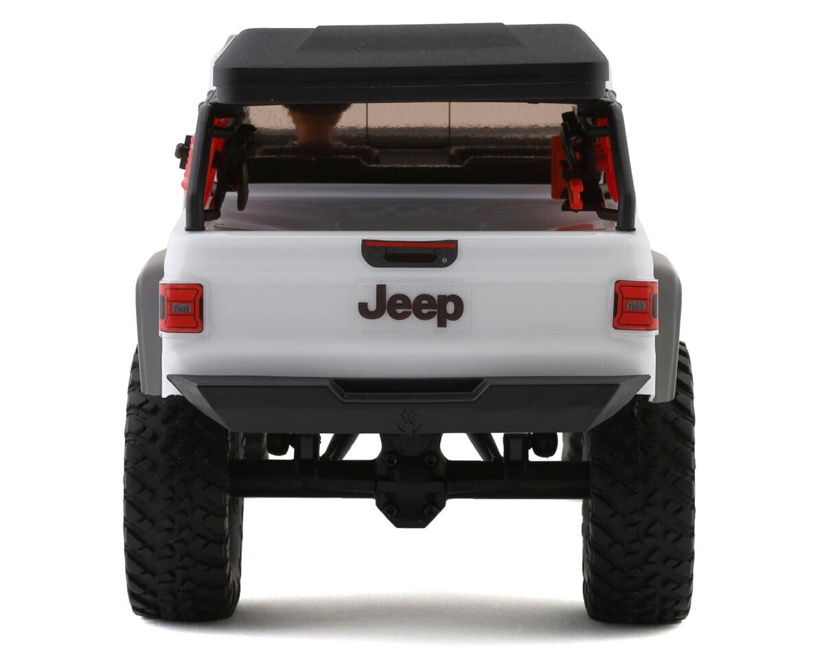 Axial SCX24 Jeep JT Gladiator 1/24 Scale 4WD RTR Ready To Run Crawler White