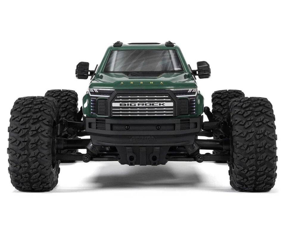 Arrma Big Rock 4X4 V4 223S DSC 1/10 RTR Brushless 4WD Monster Truck (Green)