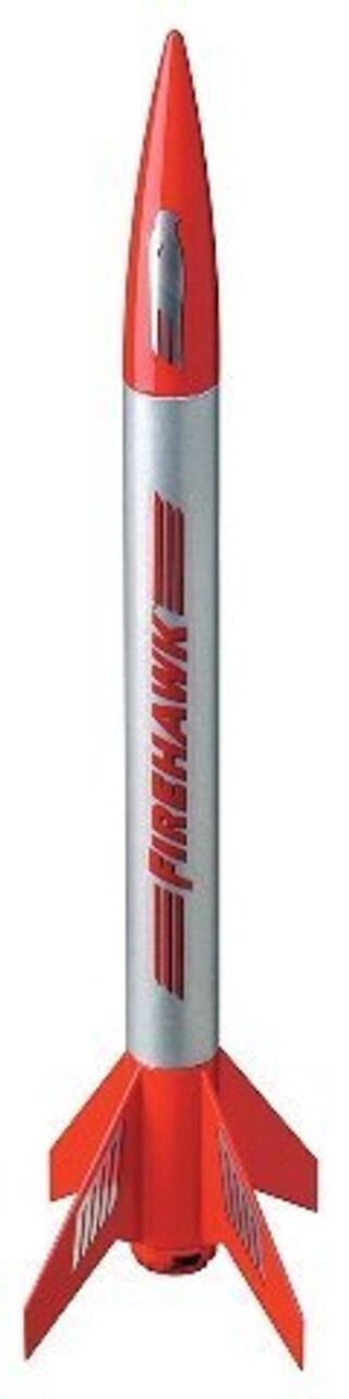 Estes Firehawk Mini Model Rocket Kit E2X Easy-to-Assemble EST0804 0804