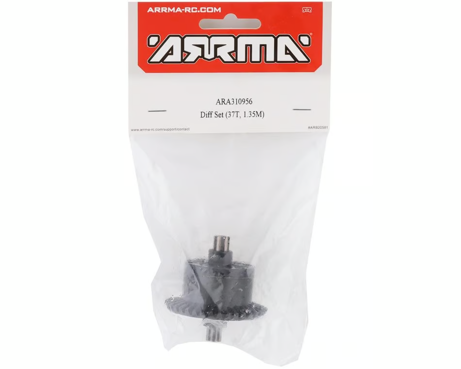 Arrma Differential Diff Set 37T 37 Tooth 1.35M NEW IN PACKAGE ARA310956 310956