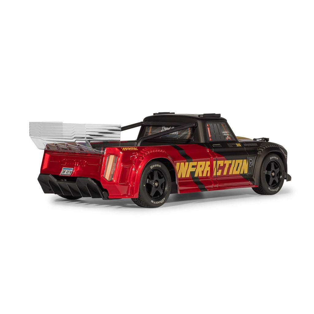 ARA4315V4T2 1/8 INFRACTION 223S DSC 4X4 RTR Brushless All-Road Street Bash Truck