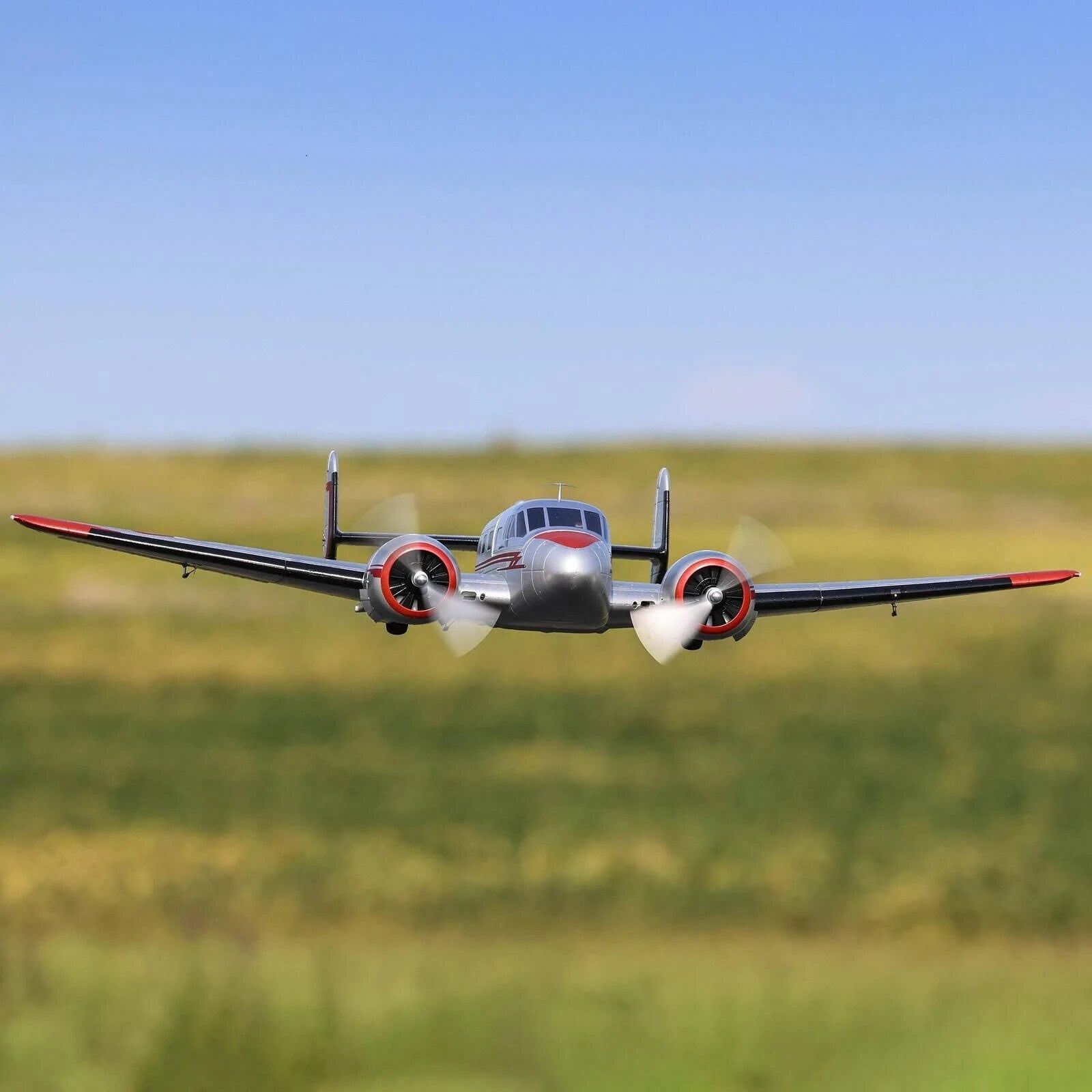 E-flite EFlite Beechcraft D18 1.5m Plug in Play PNP Electric RC Airplane