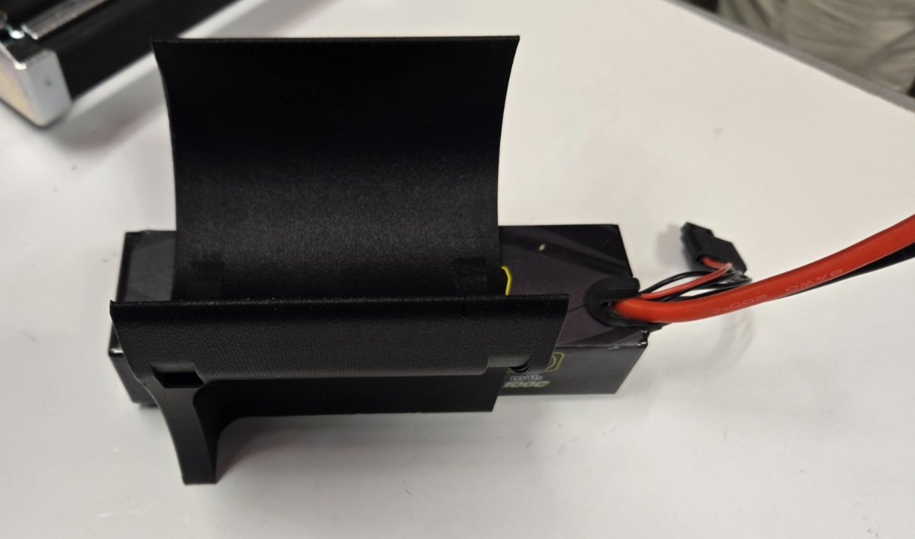 PETG Composite Battery Holder and Stand for Sullivan Megatron Starter W/ Battery