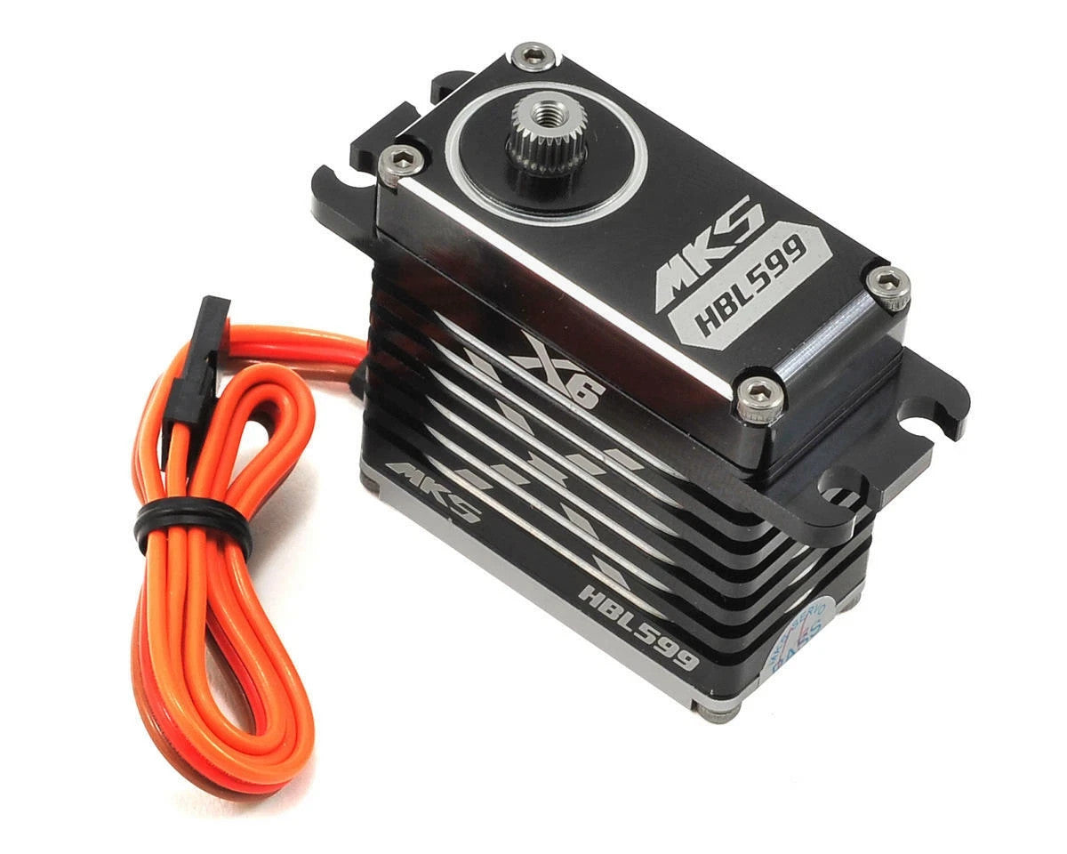 MKS Servos X6 HBL599 Brushless Titanium Gear High Torque Digital Servo HV