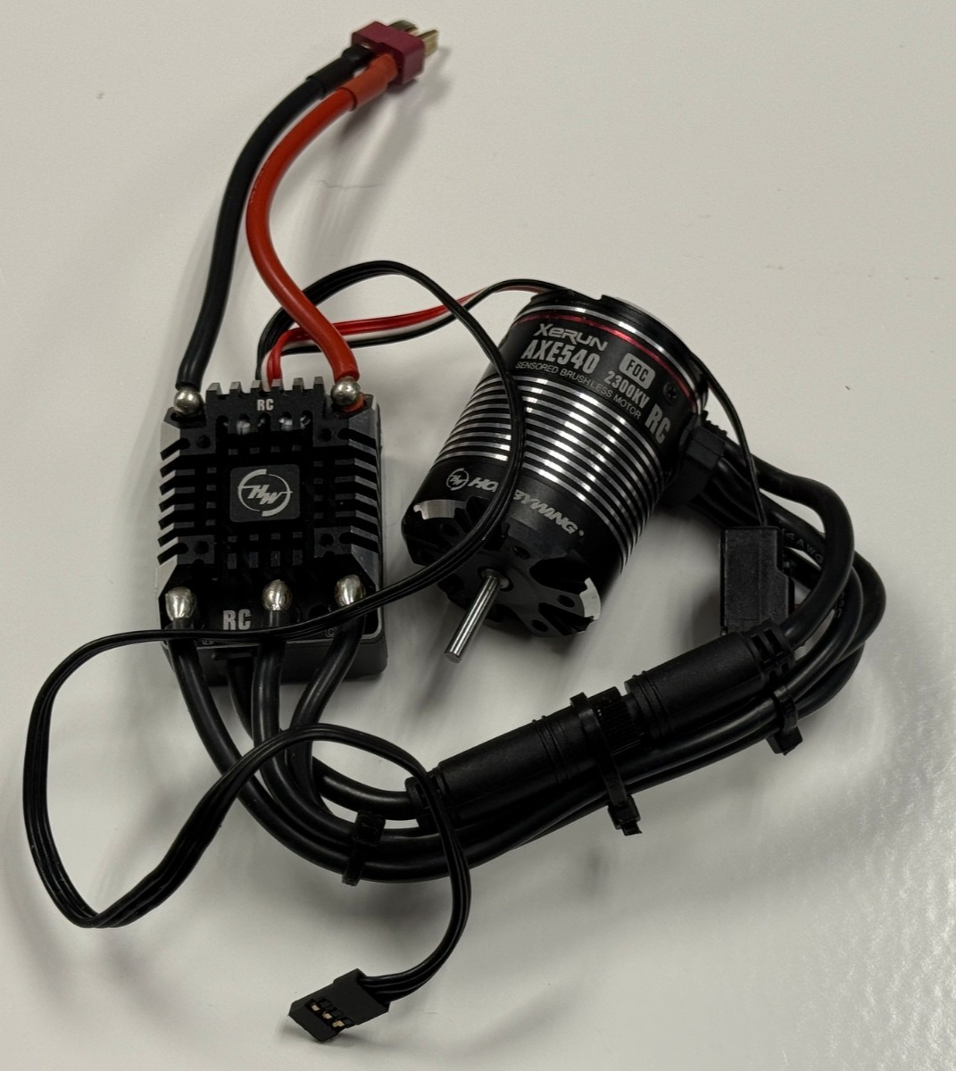 Hobbywing XeRun AXE 540 FOC 2300Kv Sensored Brushless ESC Motor Combo 38020253