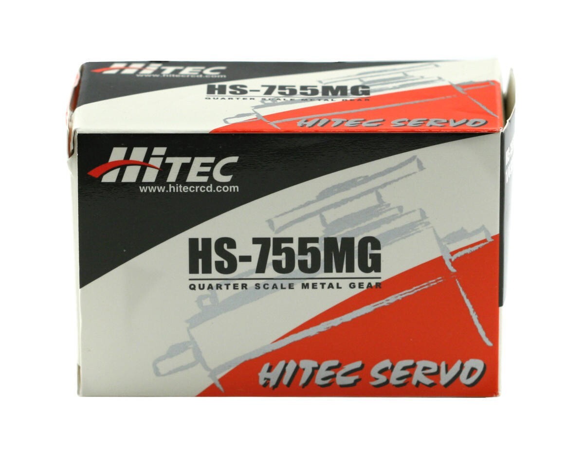 2Pack Hitec HS-755MG Giant RC Scale Metal Gear 2BB Servo HS755MG HS755 755MG 755