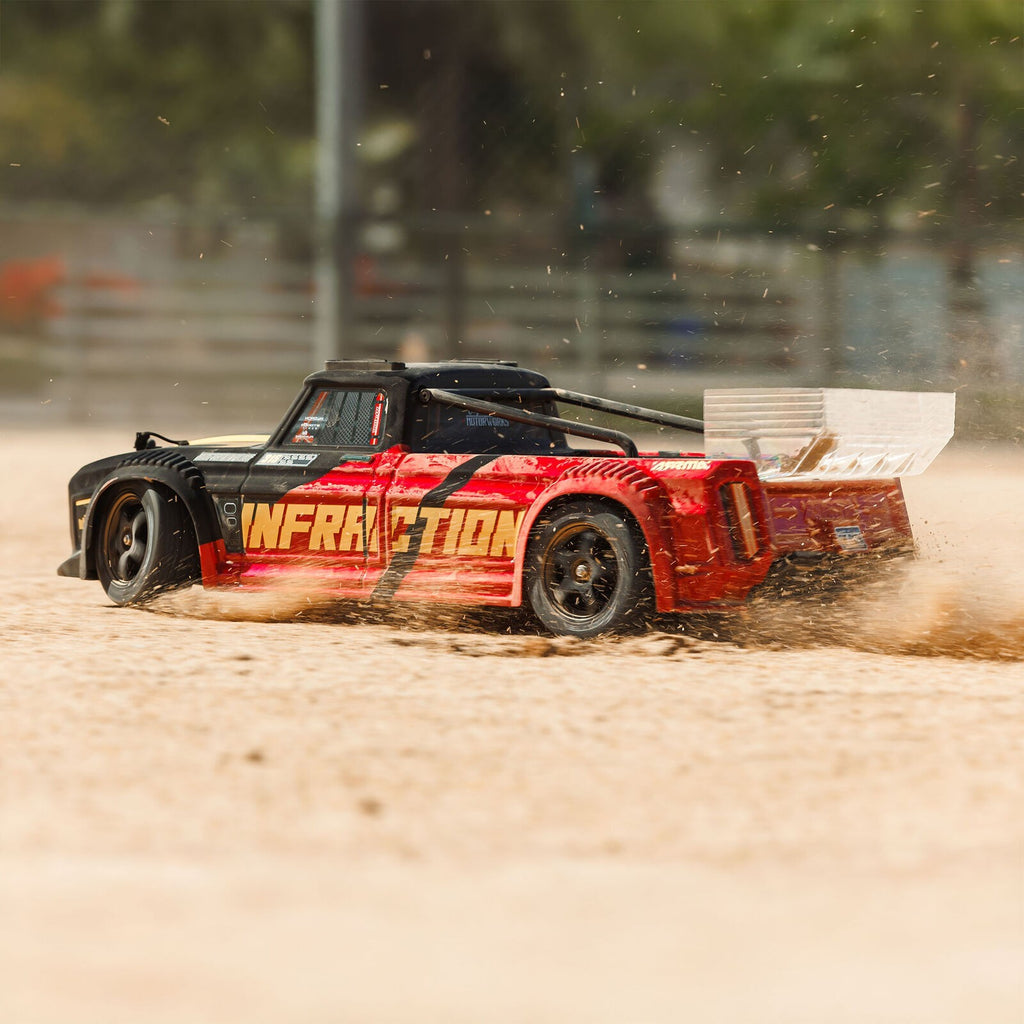 ARA4315V4T2 1/8 INFRACTION 223S DSC 4X4 RTR Brushless All-Road Street Bash Truck