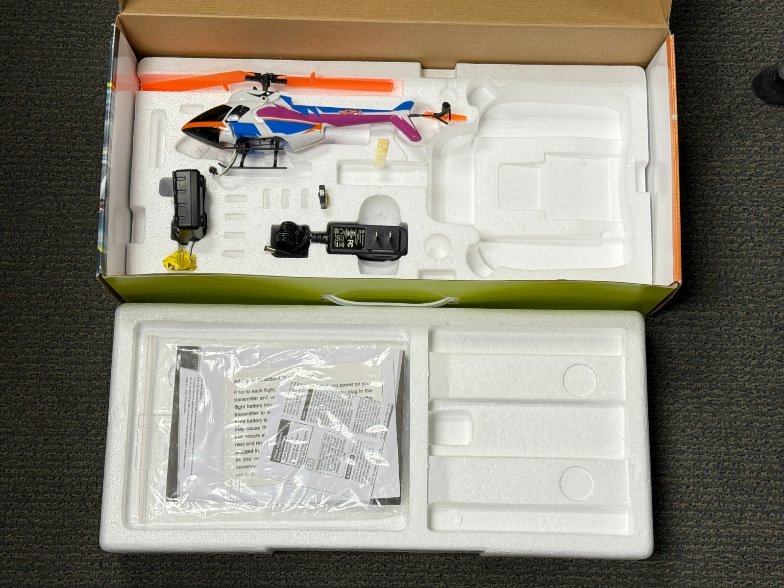 Nice Blade MCPx MCP X Flybarless BNF RC Remote Control Helicopter BLH3680