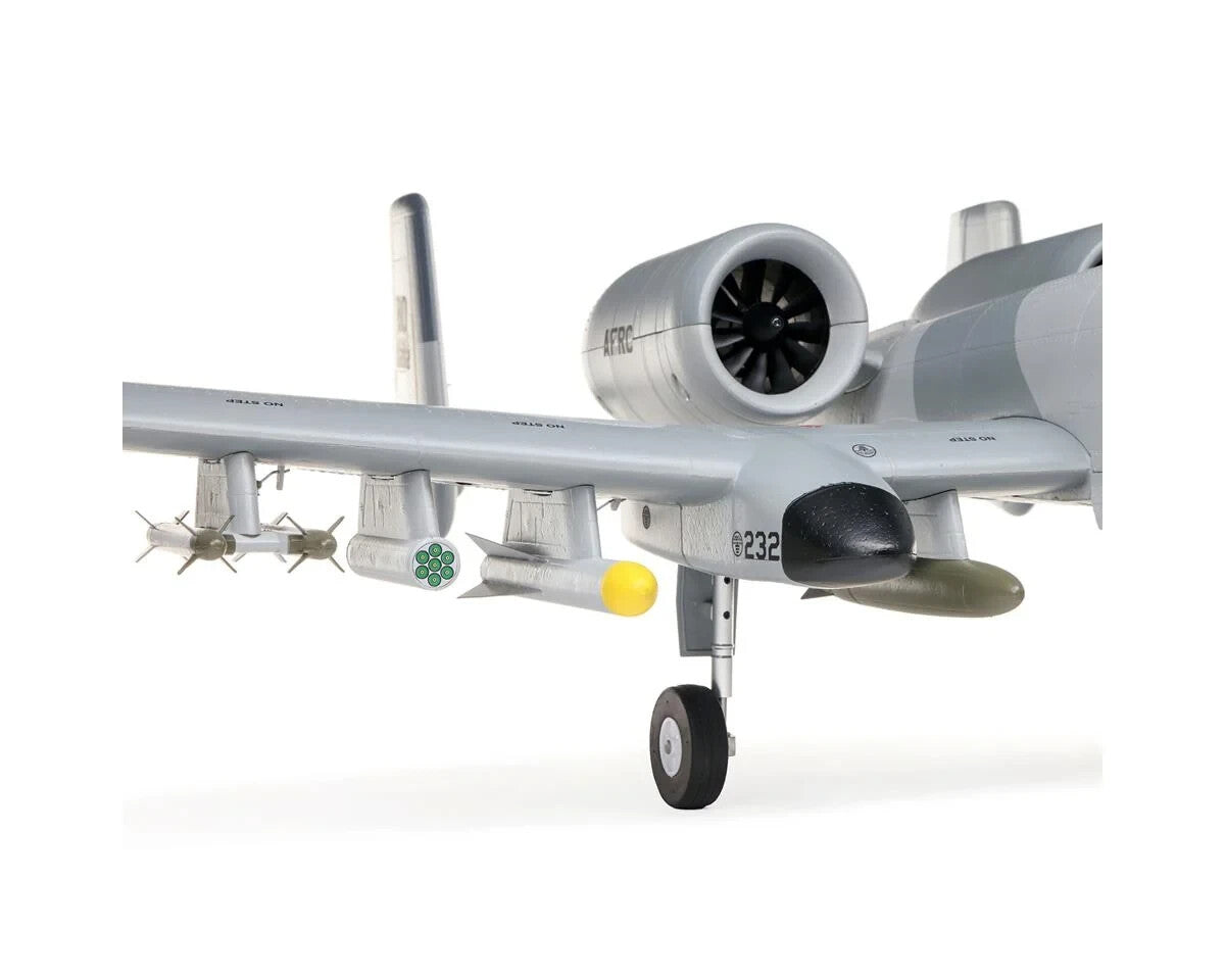 E-flite A-10 A10 Thunderbolt II Twin 64mm EDF BNF Basic Electric Jet Airplane