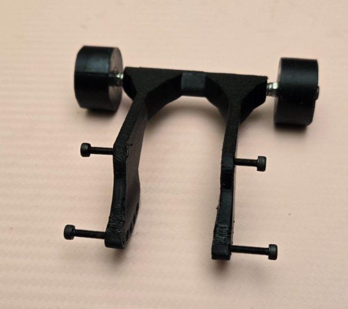3D Printed Super Tough Wheelie for Mini Kraton Stiff TPU Simple Installation!