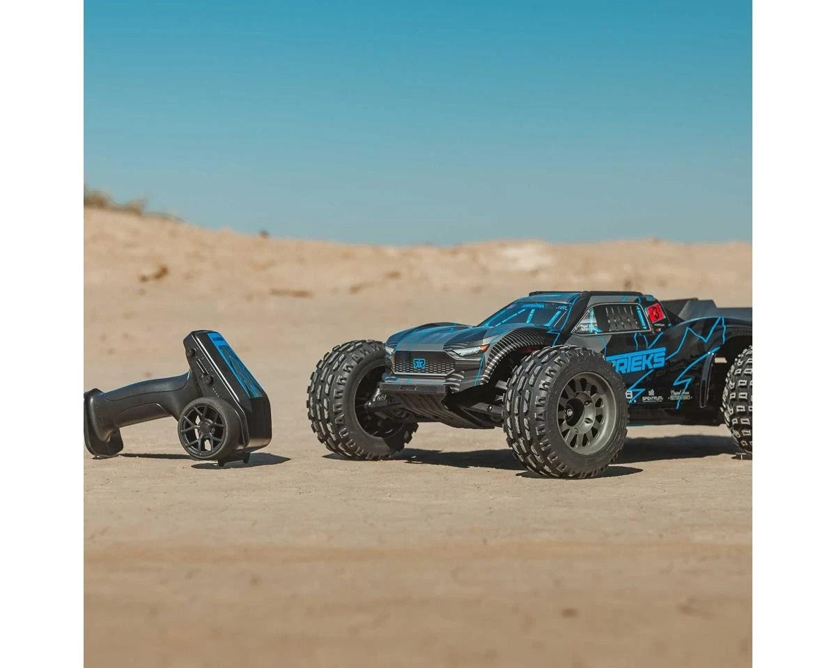 Arrma Vorteks 223S 1/10 BLX Brushless RTR 2WD RC Stadium Truck Blue ARA3505T2