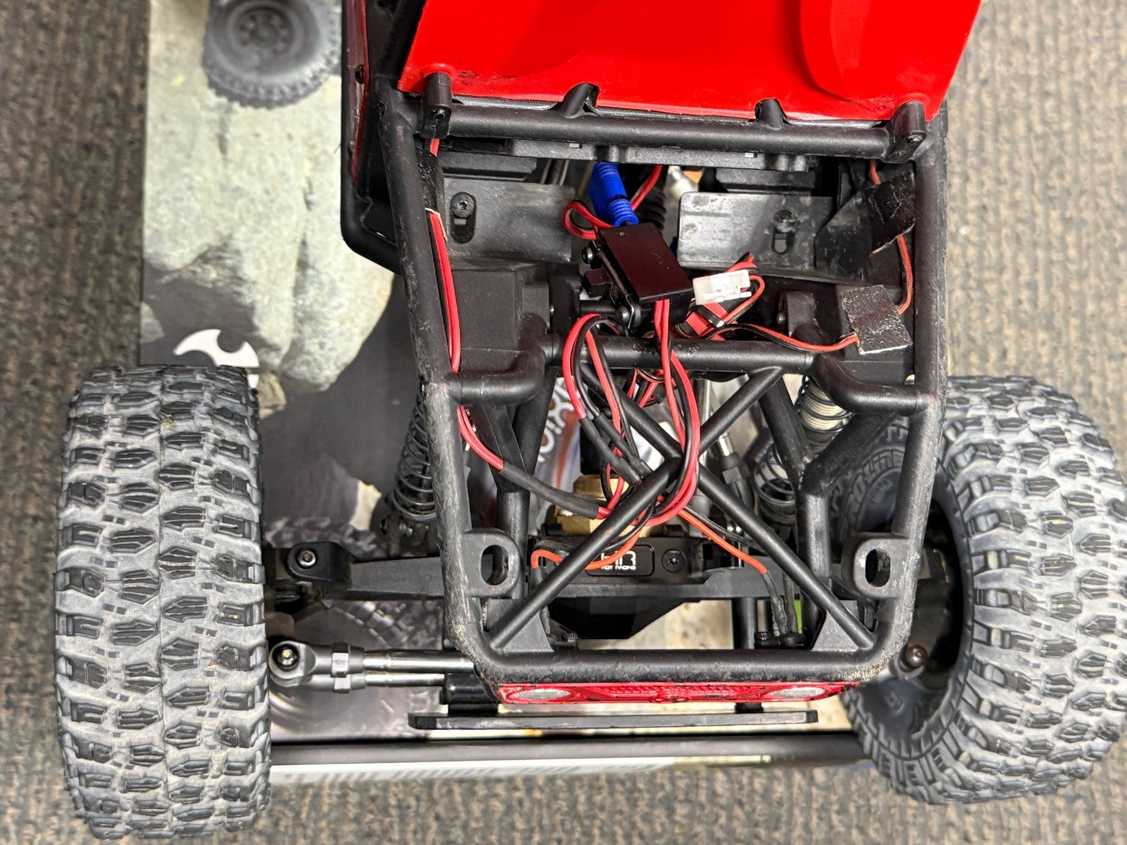 Highly Upgraded Axial Capra RC Remote Control Rock Crawler Truck Trail Buggy