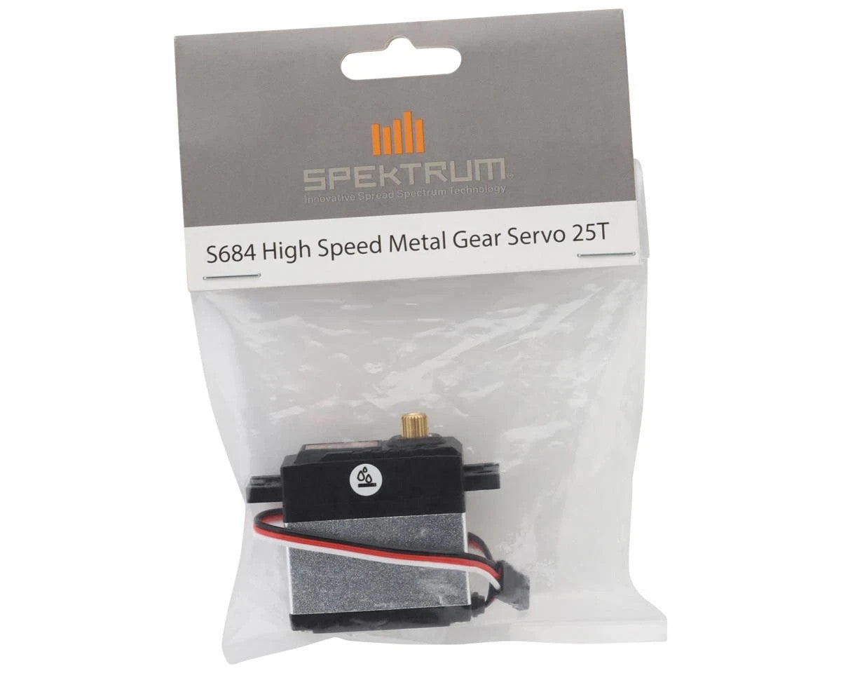 Spektrum RC S684 S 684 High Speed Metal Gear Servo 25T SPMS684 Losi 22S Steering