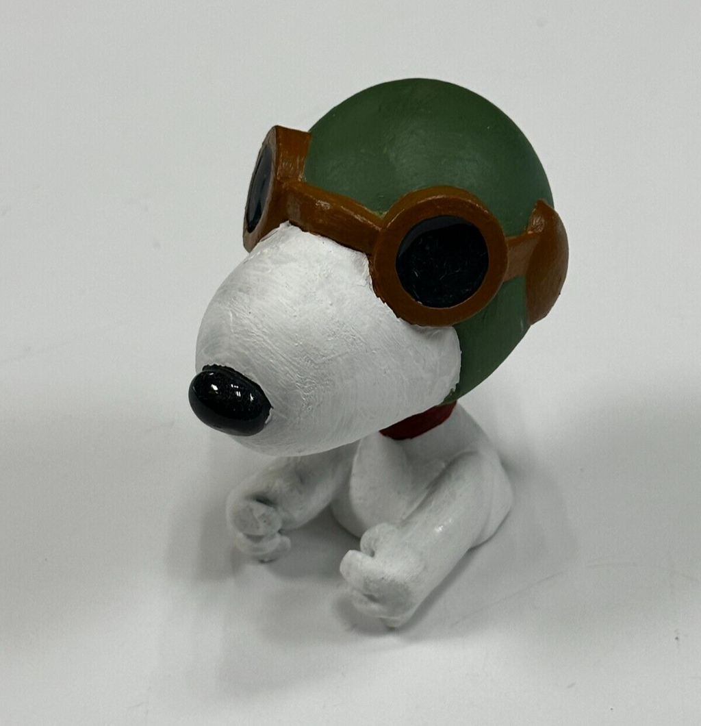 Snoopy RC Remote Control Airplane Pilot Figure : Resin Printed / Hand Painted