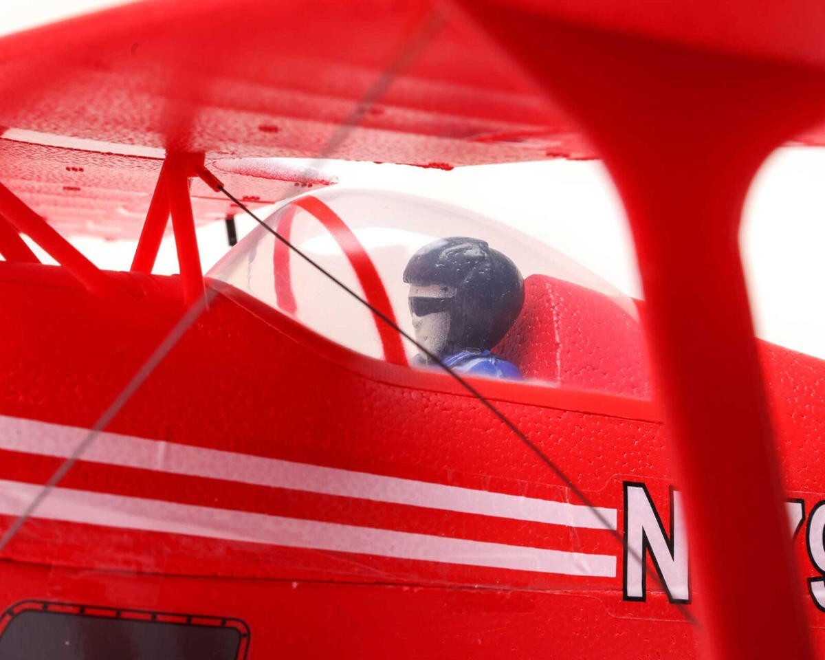 E-flite UMX Pitts S-1S Bind-N-Fly BNF Electric Airplane w/AS3X & SAFE EFLU15250