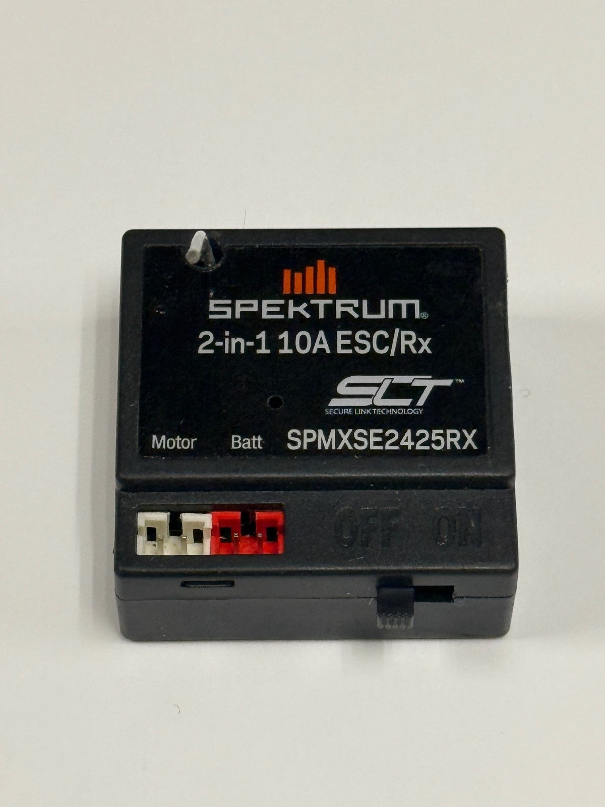 Spektrum 2n1 10A Brushed ESC / SLT RX Receiver 1/24 Scale : Micro B SPMXSE2425RX
