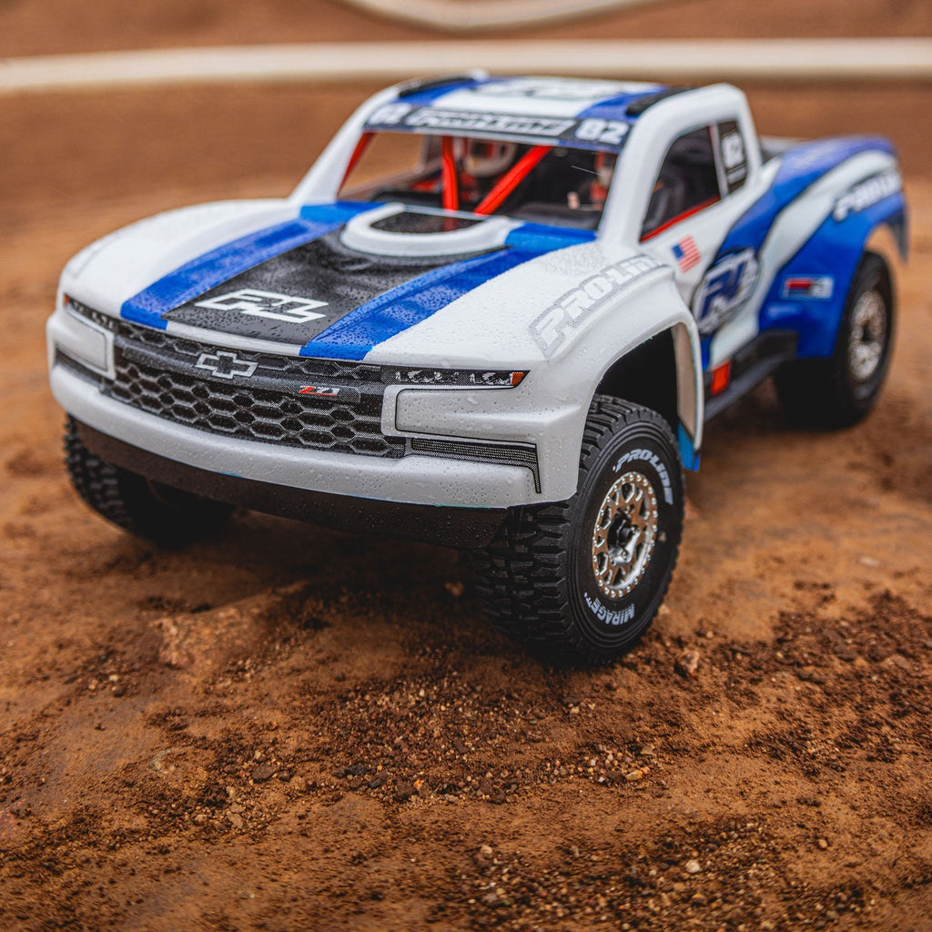 ProLine 367517 PreCut 2019 Chevy Silverado Trophy Truck Clear Body Arrma Mojave