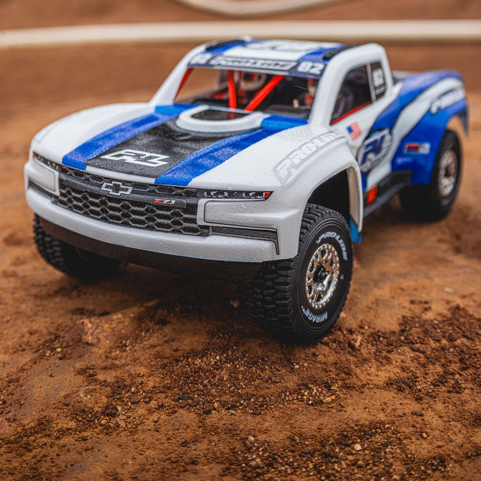 ProLine 367517 PreCut 2019 Chevy Silverado Trophy Truck Clear Body Arrma Mojave