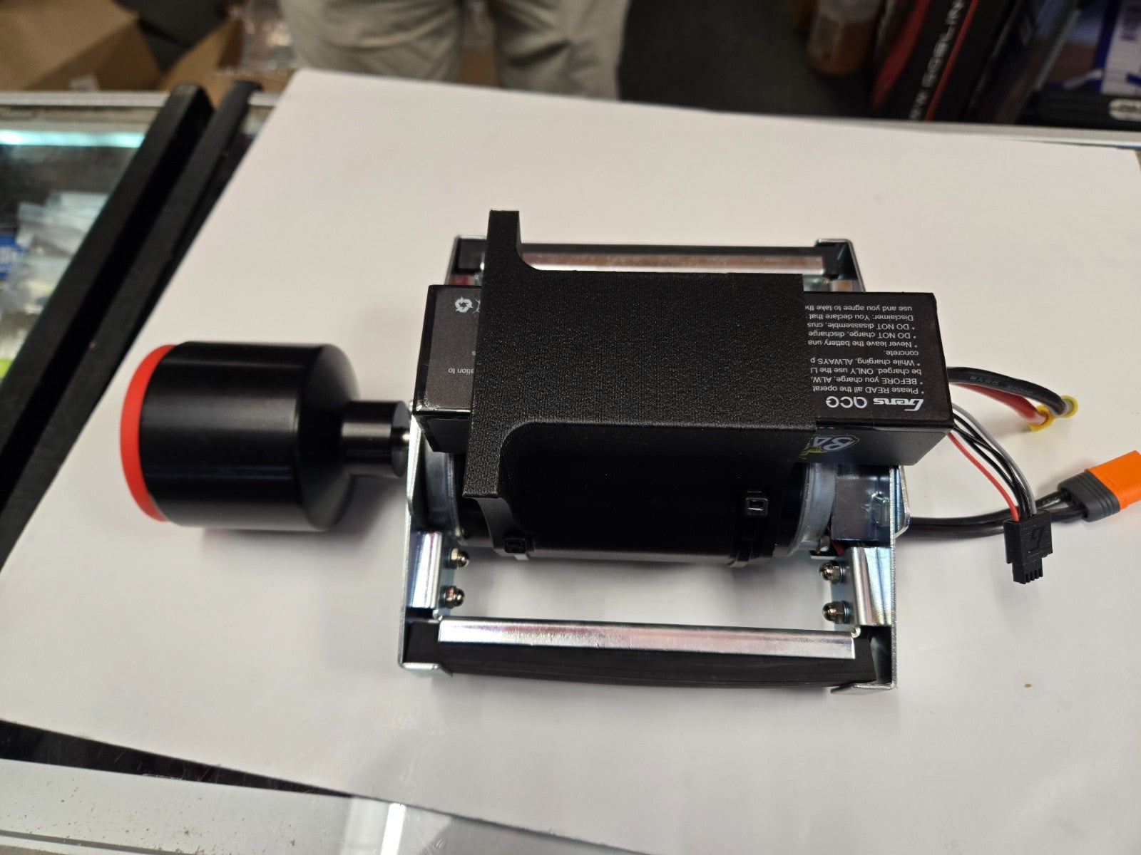 PETG Composite Battery Holder and Stand for Sulivan Megatron Starter