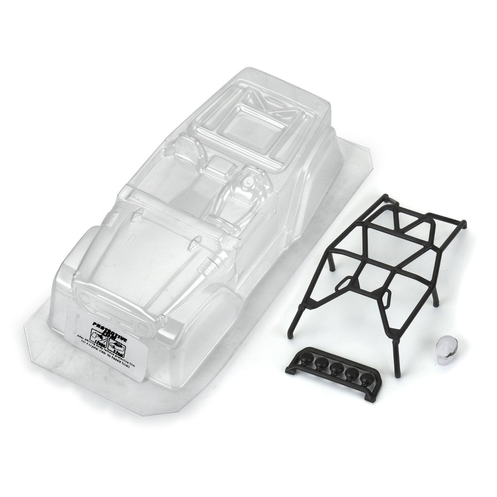 1/24 1979 Toyota Land Cruiser FJ40 Clear Body with Trail Cage: SCX24 PRO366300