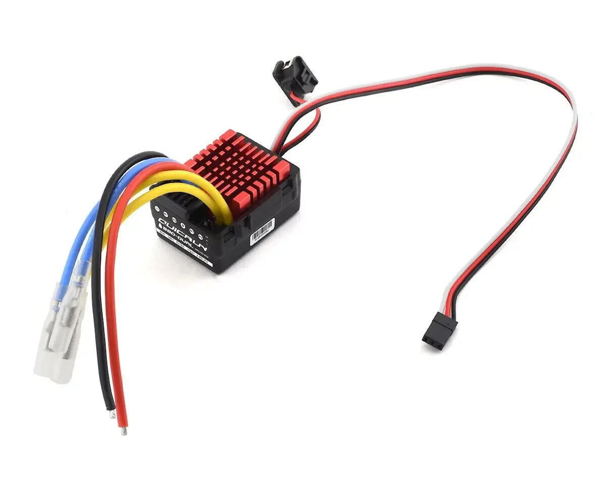 Hobbywing QuicRun 880 Waterproof 80A Dual Brushed Speed Control ESC HWA30120301