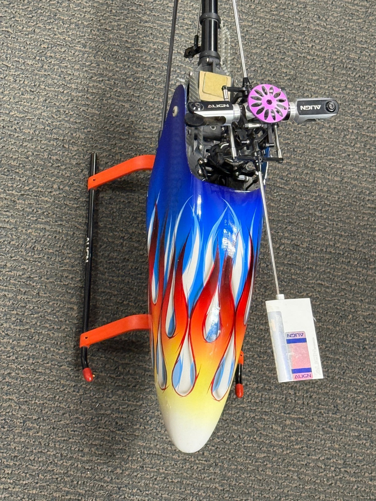 Excellent Align 500 Flybared RC Remote Control Helicopter Airframe