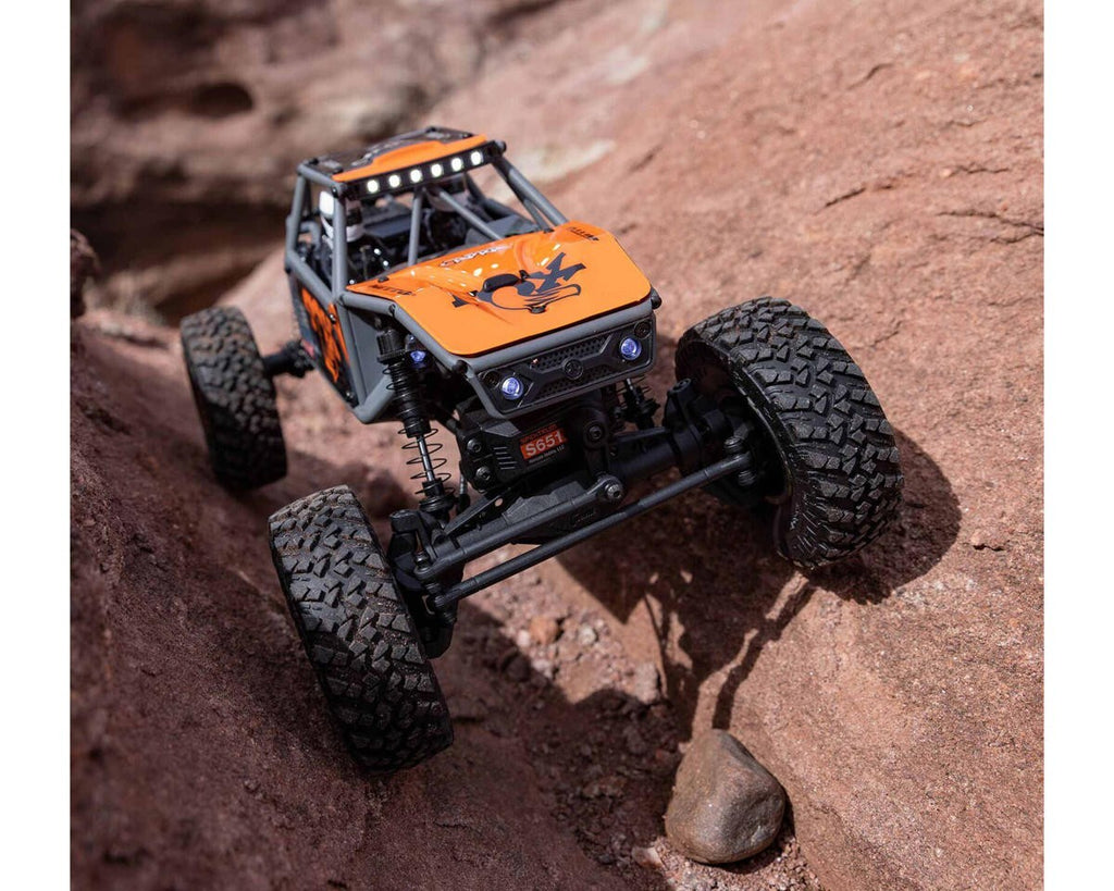 Axial UTB18 Capra V2 1/18 RTR Ready To Run 4WD Unlimited Trail Buggy Grey