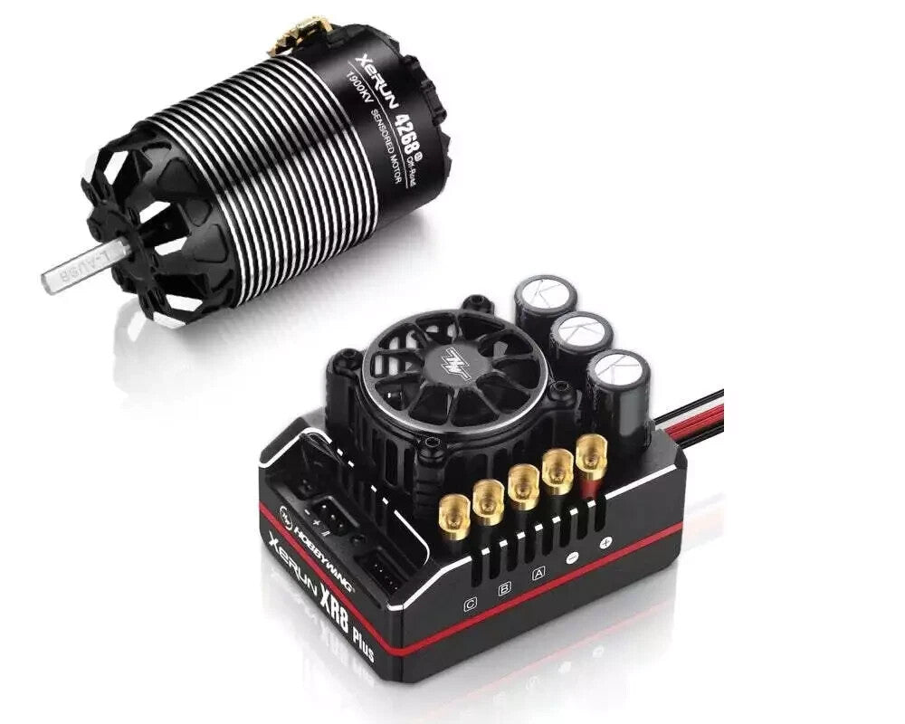 Hobbywing Xerun XR8 Plus G2S Brushless ESC / 4268SD G3 RC Motor Combo 1900kV
