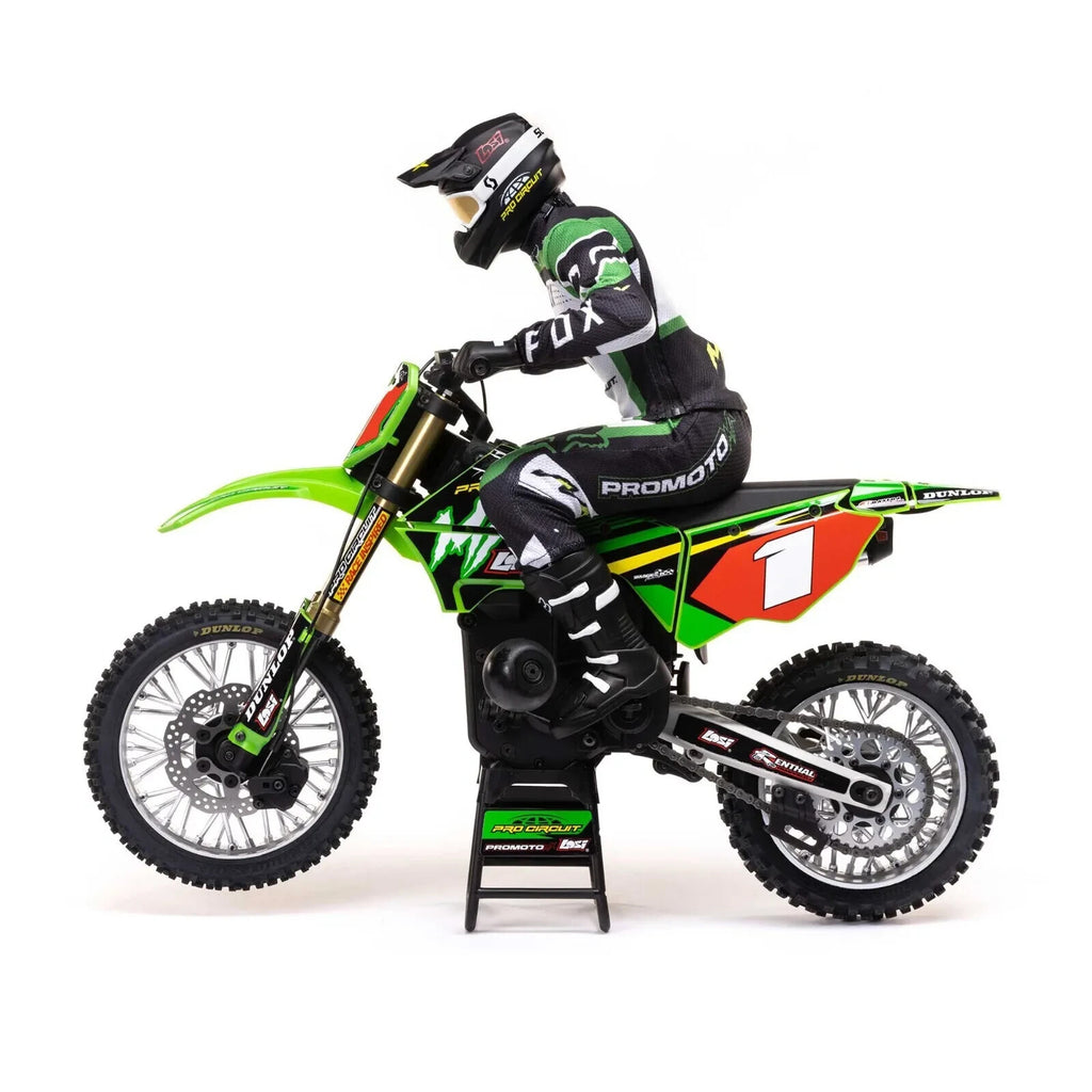 Losi Promoto-MX RTR 1/4 Brushless Dirt Bike (FXR) w/2.4GHz DX3PM Radio & MS6X