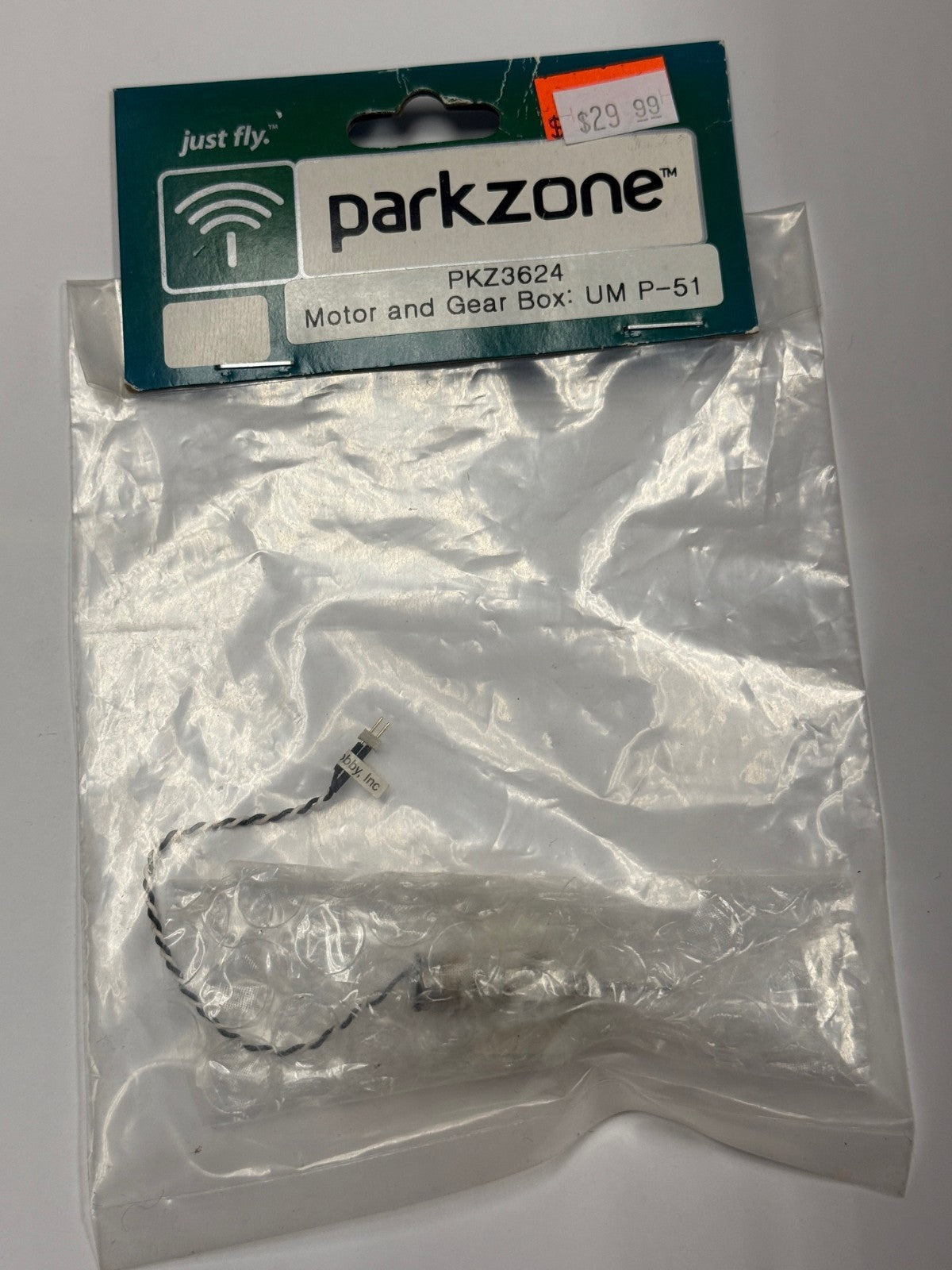 ParkZone UMX P-51 P51D Remote Control RC Airplane Gear Box and Motor PKZ3624