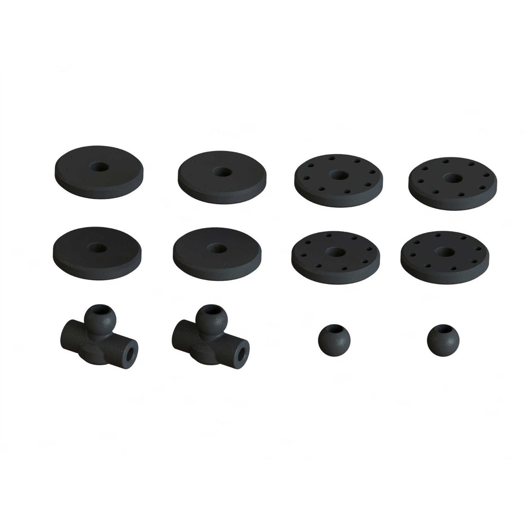 ARRMA ARA330626 330626 Shock Set 16mm Bore / 124mm Length / 2000cSt Oil