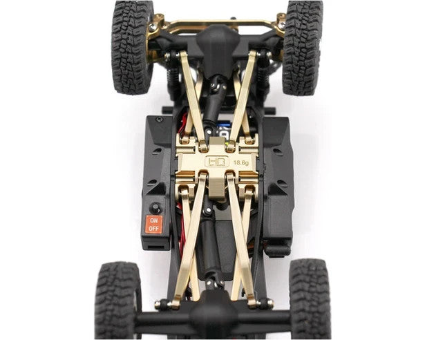 SXTY38LH - Brass Center Gear box mount Scx 30