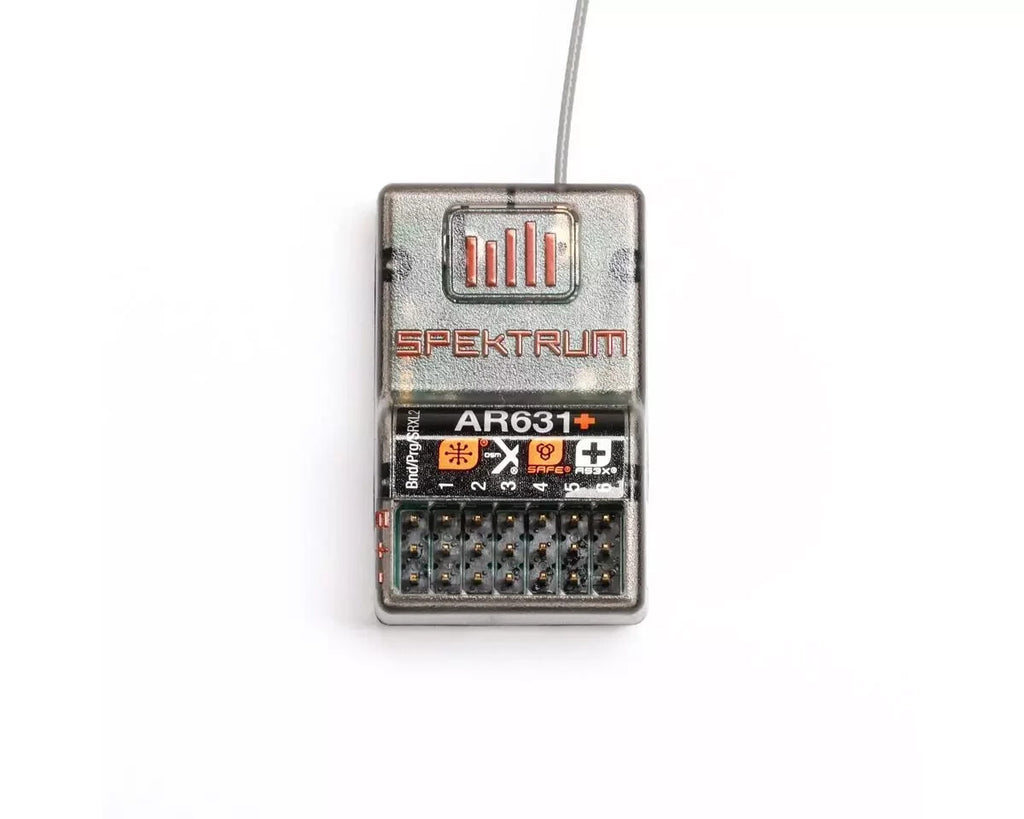 Spektrum RC AR631+ DSMX 6-Channel Aircraft Telemetry Receiver SPM1031 SPM-1031