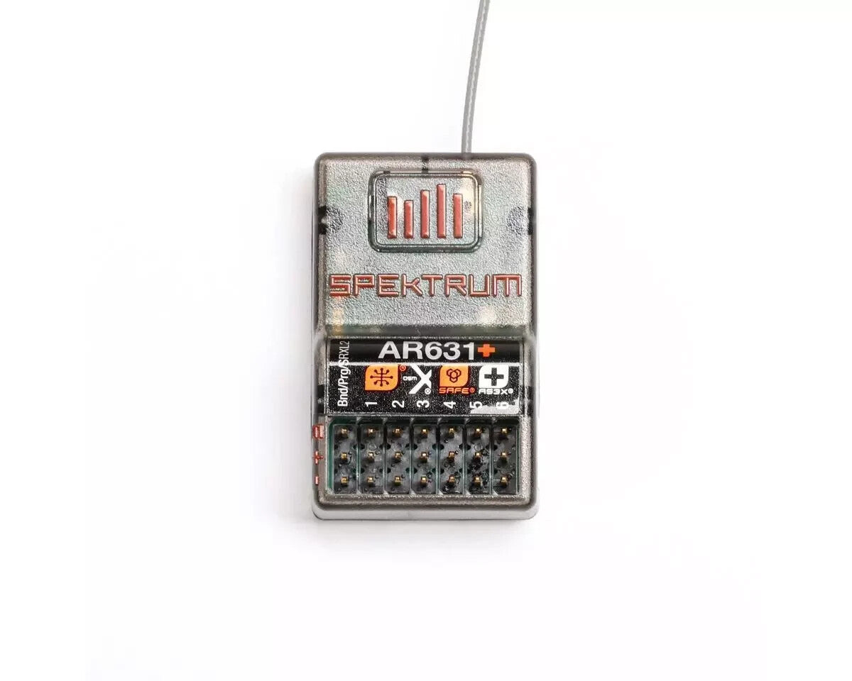 Spektrum RC AR631+ DSMX 6-Channel Aircraft Telemetry Receiver SPM1031 SPM-1031