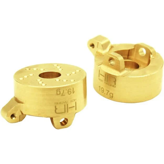 Hot Racing Extra Heavy Brass Front Steering Knuckle SCX24 HRASXTF21XH Electric