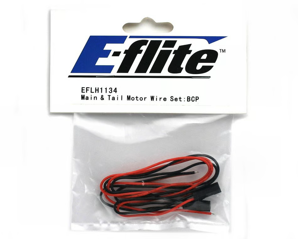 Eflite E-flite Blade CP BCP RC Helicopter Main and Tail Motor Wire Set EFLH1134