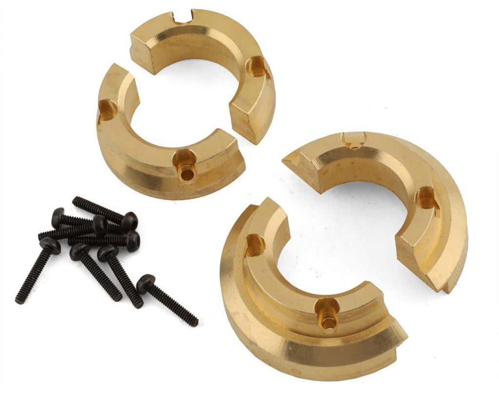 Axial SCX24 / AX24 1/24th Scale Brass Knuckle Weights (4) (28.8g) AXI302004