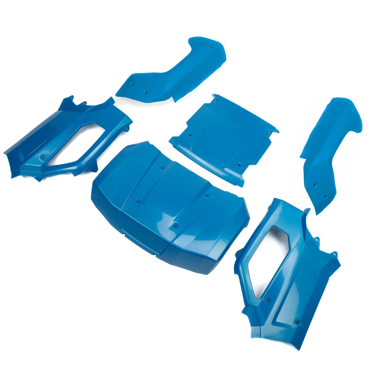 Losi LOS-4001 Complete Metallic Blue Body Set 5IVE-T 3.0 RC Replacement