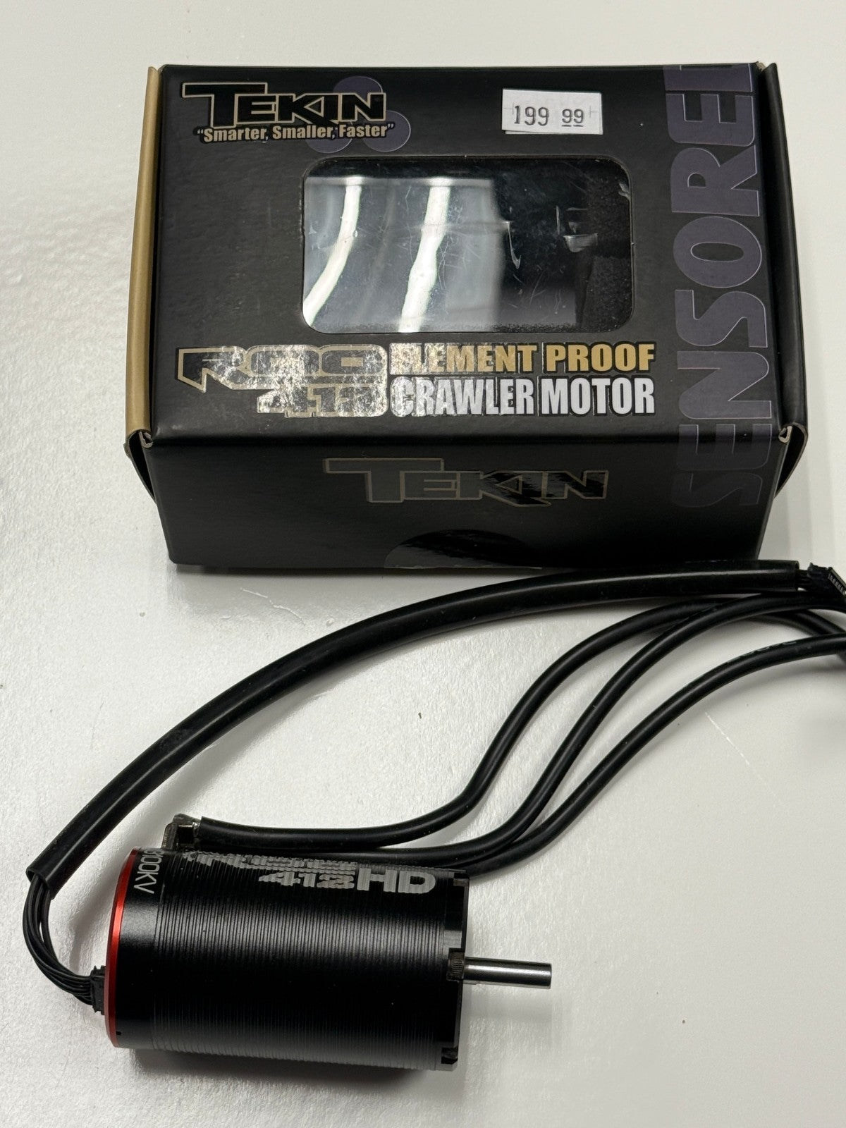 Tekin ROC412 Element Proof 4-Pole Sensored Brushless Rock Crawler Motor (3100kV)