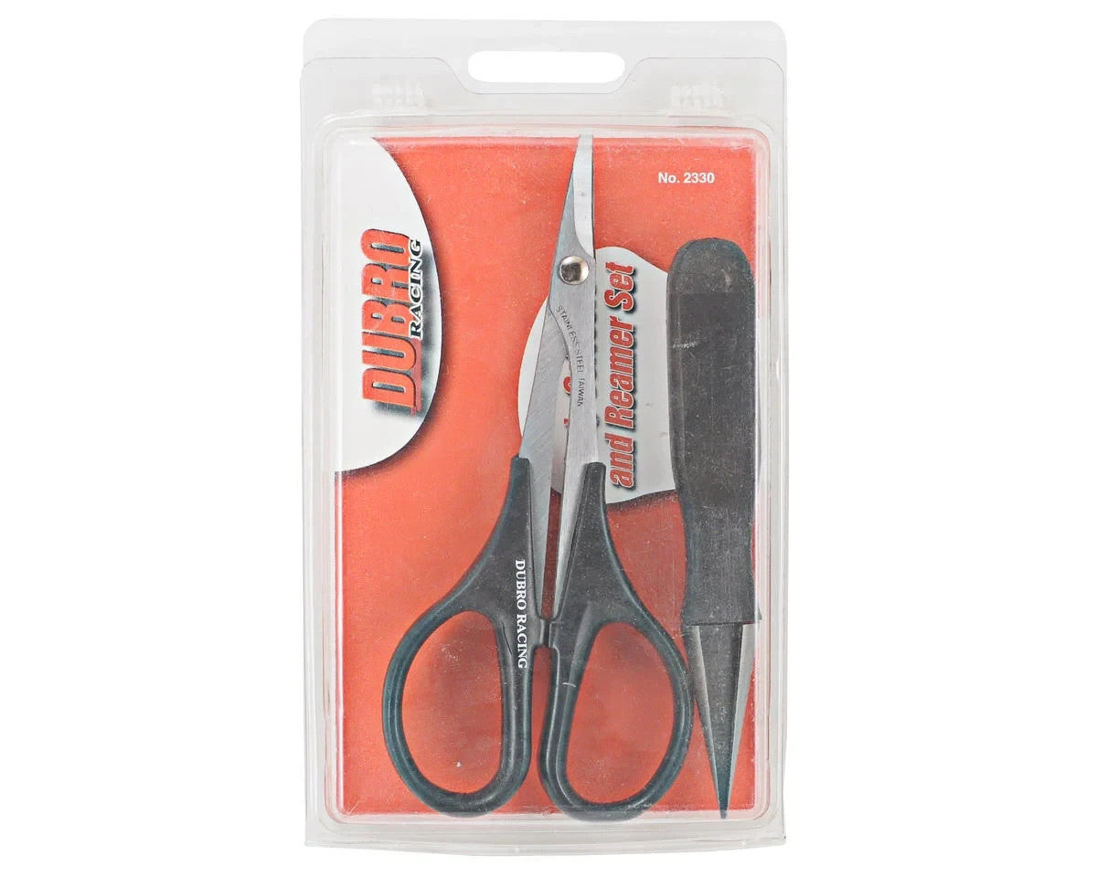 Dubro DUB2330 Body Reamer & Curved Scissors Set RC Car - Truck Lexan Body Tool