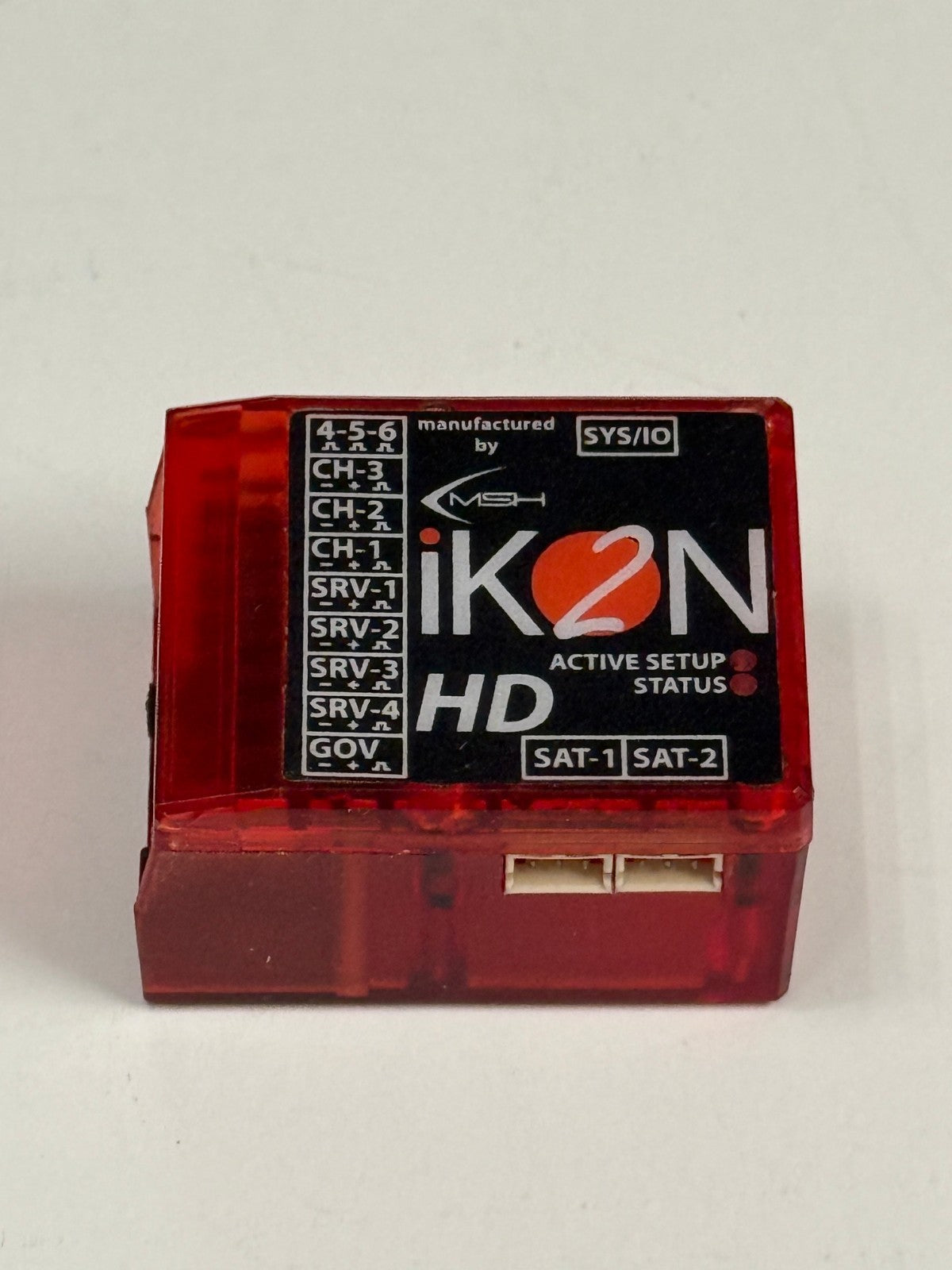 iKON 2 HD Flybarless System RC Helicopter Flight Controller Gyro iKON2003