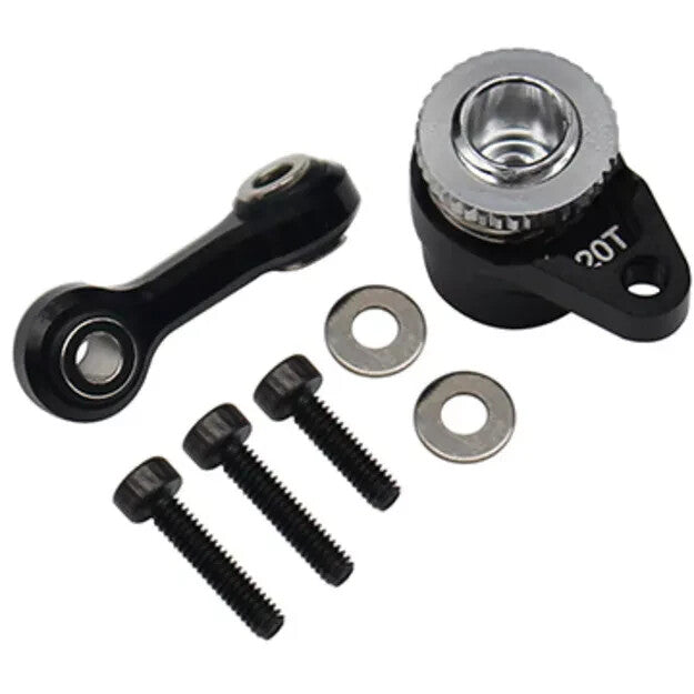 Hot Racing CNC Aluminum 20T Servo Saver for Arrma 1:18 Grom RC Car